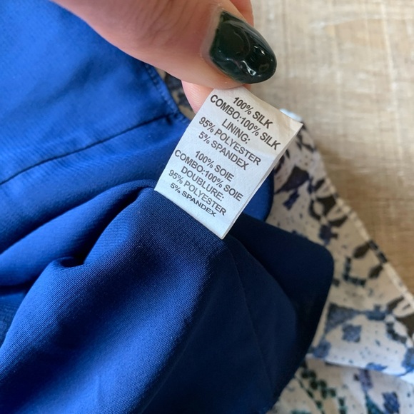 RAMY BROOK Estee 100% silk Flounce Mini Skirt Multi Blush in Size 4 Designer - Picture 9 of 12